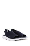 Geox Women's Navy Blue D Spherica Ec5 Sandals | Derimod Geox Women's Navy Blue D Spherica Ec5 Sandals | Derimod
