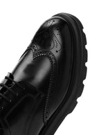 Men's Black Lace-up Leather Casual Shoes | Derimod Men's Black Lace-up Leather Casual Shoes | Derimod