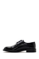 Men's Black Laced Leather Classic Shoes | Derimod Men's Black Laced Leather Classic Shoes | Derimod