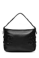 Women's Black Long Strap Shoulder Bag | Derimod Women's Black Long Strap Shoulder Bag | Derimod