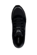 Geox Kadın Siyah New Aneko B Abx Bağcıklı Deri Spor Sneaker | Derimod Geox Kadın Siyah New Aneko B Abx Bağcıklı Deri Spor Sneaker | Derimod