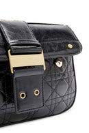 Women's Black Long Strap Buttoned Shoulder Bag | Derimod Women's Black Long Strap Buttoned Shoulder Bag | Derimod