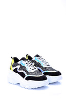 Kadın Yüksek Tabanlı Sneaker | Derimod Kadın Yüksek Tabanlı Sneaker | Derimod