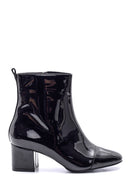 Women's Heeled Patent Leather Boots | Derimod Women's Heeled Patent Leather Boots | Derimod