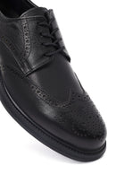 Men's Black Lace Up Leather Casual Shoes | Derimod Men's Black Lace Up Leather Casual Shoes | Derimod