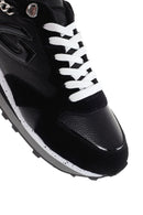 Alberto Guardiani Women's Black Wen Leather Thick Soled Sneaker | Derimod Alberto Guardiani Women's Black Wen Leather Thick Soled Sneaker | Derimod