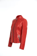 Riva Kadın Deri Ceket | Derimod Riva Kadın Deri Ceket | Derimod