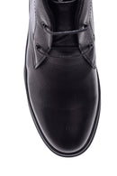 Men's Lace-Up Leather Boots | Derimod Men's Lace-Up Leather Boots | Derimod