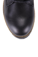 Lace-Up Women's Leather Boots | Derimod Lace-Up Women's Leather Boots | Derimod