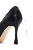 Women's Black Leather Stiletto | Derimod Women's Black Leather Stiletto | Derimod
