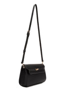 Kadın Siyah Uzun Askılı Çapraz Çanta | Derimod Kadın Siyah Uzun Askılı Çapraz Çanta | Derimod