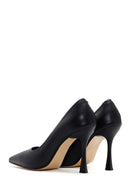 Women's Black Leather Stiletto | Derimod Women's Black Leather Stiletto | Derimod
