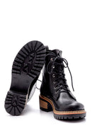 Women's Leather Zipper Detailed Boots | Derimod Women's Leather Zipper Detailed Boots | Derimod