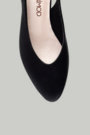 Siyah Kadın Deri Ayakkabı | Derimod Siyah Kadın Deri Ayakkabı | Derimod