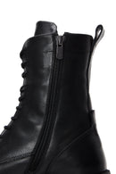 Women's Black Leather Boots | Derimod Women's Black Leather Boots | Derimod