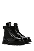 Harley Davidson Men's Black Jesus Exc Laced Leather Boots | Derimod Harley Davidson Men's Black Jesus Exc Laced Leather Boots | Derimod