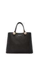 Kadın Siyah Uzun Askılı Kol Çantası | Derimod Kadın Siyah Uzun Askılı Kol Çantası | Derimod