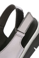 Women's Gray Comfort Sandals | Derimod Women's Gray Comfort Sandals | Derimod