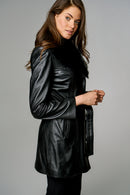 New Alexandra Kadın Deri Ceket | Derimod New Alexandra Kadın Deri Ceket | Derimod