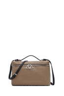 Women's Mink Long Strap Mini Handbag | Derimod Women's Mink Long Strap Mini Handbag | Derimod