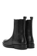 Women's Black Leather Chelsea Boots | Derimod Women's Black Leather Chelsea Boots | Derimod