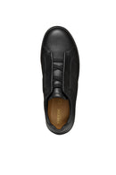 Geox Men's Black Spherica Ecub-1 Leather Sneaker | Derimod Geox Men's Black Spherica Ecub-1 Leather Sneaker | Derimod