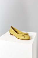 Women's Leather Ballerinas with Bow Detail | Derimod Women's Leather Ballerinas with Bow Detail | Derimod