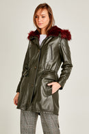 Annamaria Kadın Deri Ceket | Derimod Annamaria Kadın Deri Ceket | Derimod