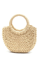 Women's Straw Handbag | Derimod Women's Straw Handbag | Derimod
