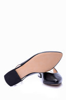 Kadın Metal Topuk Detaylı Babet | Derimod Kadın Metal Topuk Detaylı Babet | Derimod