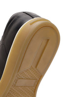 Men's Black Lace-up Leather Sneaker | Derimod Men's Black Lace-up Leather Sneaker | Derimod