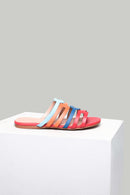 Colorful Women's Slippers | Derimod Colorful Women's Slippers | Derimod