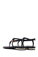 Woman Black Flip-Flop Sandal | Derimod Woman Black Flip-Flop Sandal | Derimod