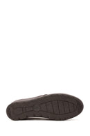 Women's Brown Wedge Heel Leather Comfort Loafer | Derimod Women's Brown Wedge Heel Leather Comfort Loafer | Derimod