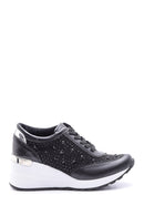 Women's Stone Detailed High-Sole Sports Shoes | Derimod Women's Stone Detailed High-Sole Sports Shoes | Derimod