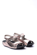Women's Gold Comfort Sandals | Derimod Women's Gold Comfort Sandals | Derimod