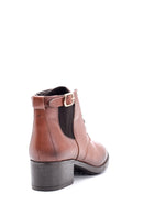 Women's Buckle Detailed Heeled Boots | Derimod Women's Buckle Detailed Heeled Boots | Derimod