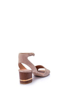 Women's Suede Heeled Shoes | Derimod Women's Suede Heeled Shoes | Derimod