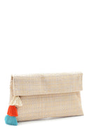 Women's Straw Portfolio Bag | Derimod Women's Straw Portfolio Bag | Derimod