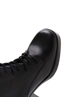 Women's Black Leather Heeled Boots | Derimod Women's Black Leather Heeled Boots | Derimod