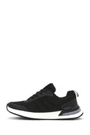 Erkek Siyah Bağcıklı Kumaş Sneaker | Derimod Erkek Siyah Bağcıklı Kumaş Sneaker | Derimod