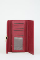 Kadın Bordo Suni Deri Cüzdan | Derimod Kadın Bordo Suni Deri Cüzdan | Derimod