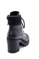 Women's Lace-Up Heeled Boots | Derimod Women's Lace-Up Heeled Boots | Derimod