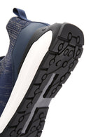 Derimod Zero Erkek Mavi Bağcıklı Kalın Tabanlı Kumaş Sneaker | Derimod Derimod Zero Erkek Mavi Bağcıklı Kalın Tabanlı Kumaş Sneaker | Derimod