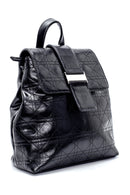 Women's Patent Leather Backpack | Derimod Women's Patent Leather Backpack | Derimod