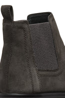 Geox Men's Brown Spherica Ec1 Suede Leather Chelsea Boots | Derimod Geox Men's Brown Spherica Ec1 Suede Leather Chelsea Boots | Derimod