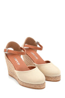 Kadın Kumaş Detaylı Espadril | Derimod Kadın Kumaş Detaylı Espadril | Derimod