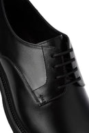 Men's Black Lace-up Leather Casual Shoes | Derimod Men's Black Lace-up Leather Casual Shoes | Derimod