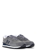 Hammer Jack Men's Gray Peru Suede Leather Sneaker | Derimod Hammer Jack Men's Gray Peru Suede Leather Sneaker | Derimod