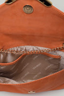 Orange Women's Leather Shoulder Bag | Derimod Orange Women's Leather Shoulder Bag | Derimod